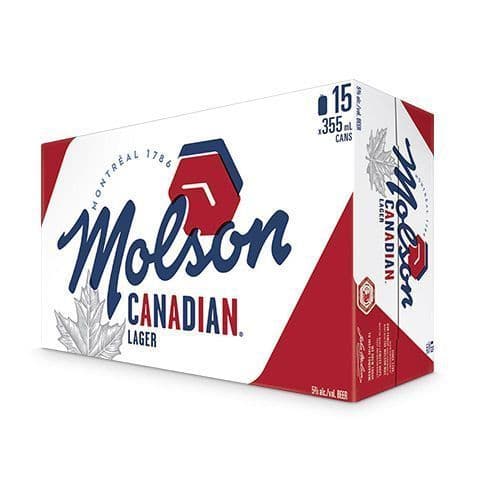 Molson Canadian 355ml x 15 Pack
