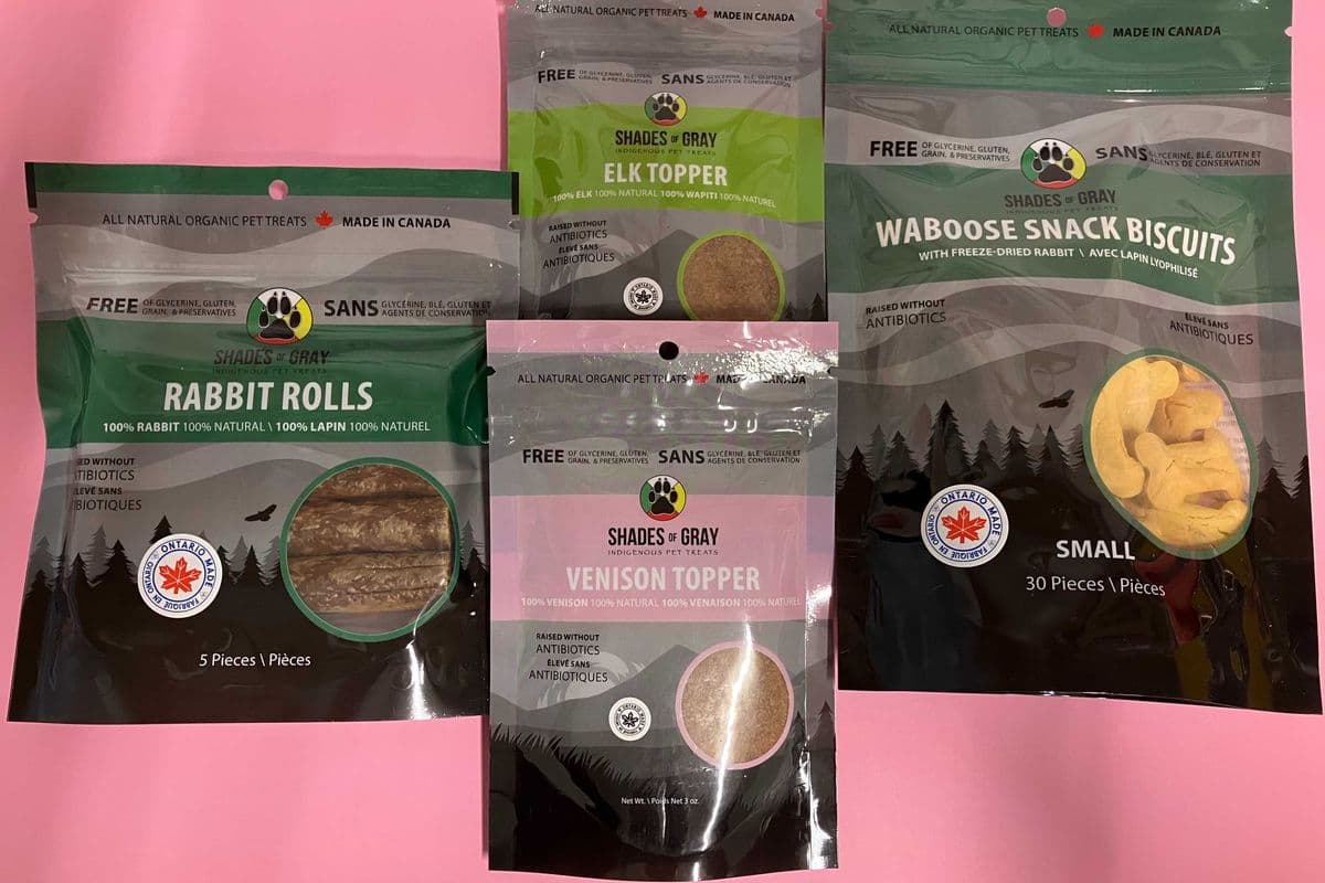 Shades Of Gray Dog Treats: Rabbit Rolls
