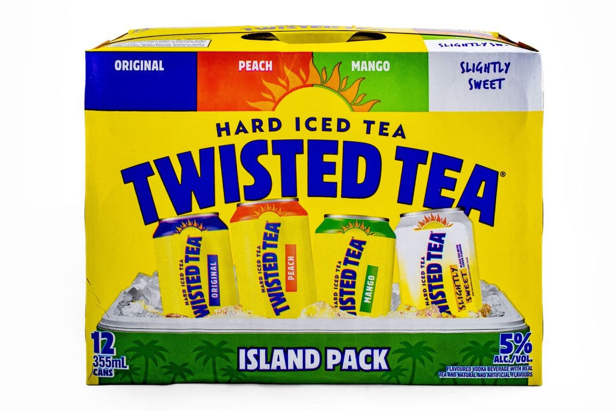 Twisted Tea Tropical Mix Pack (12 Cans) (12 x 355mL)