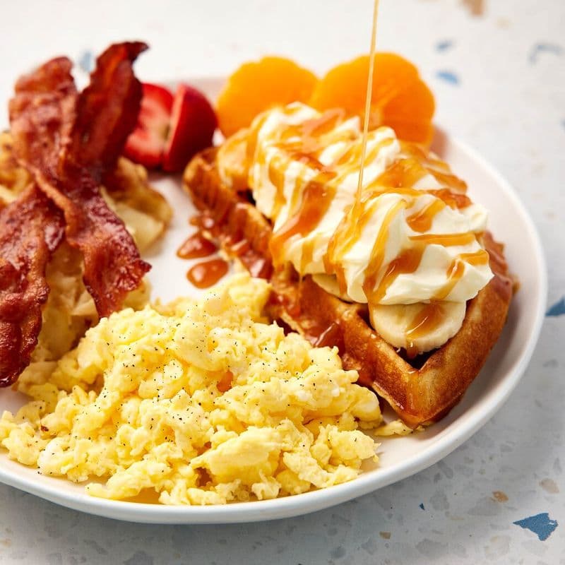 Gaufre bananes / Banana Waffle