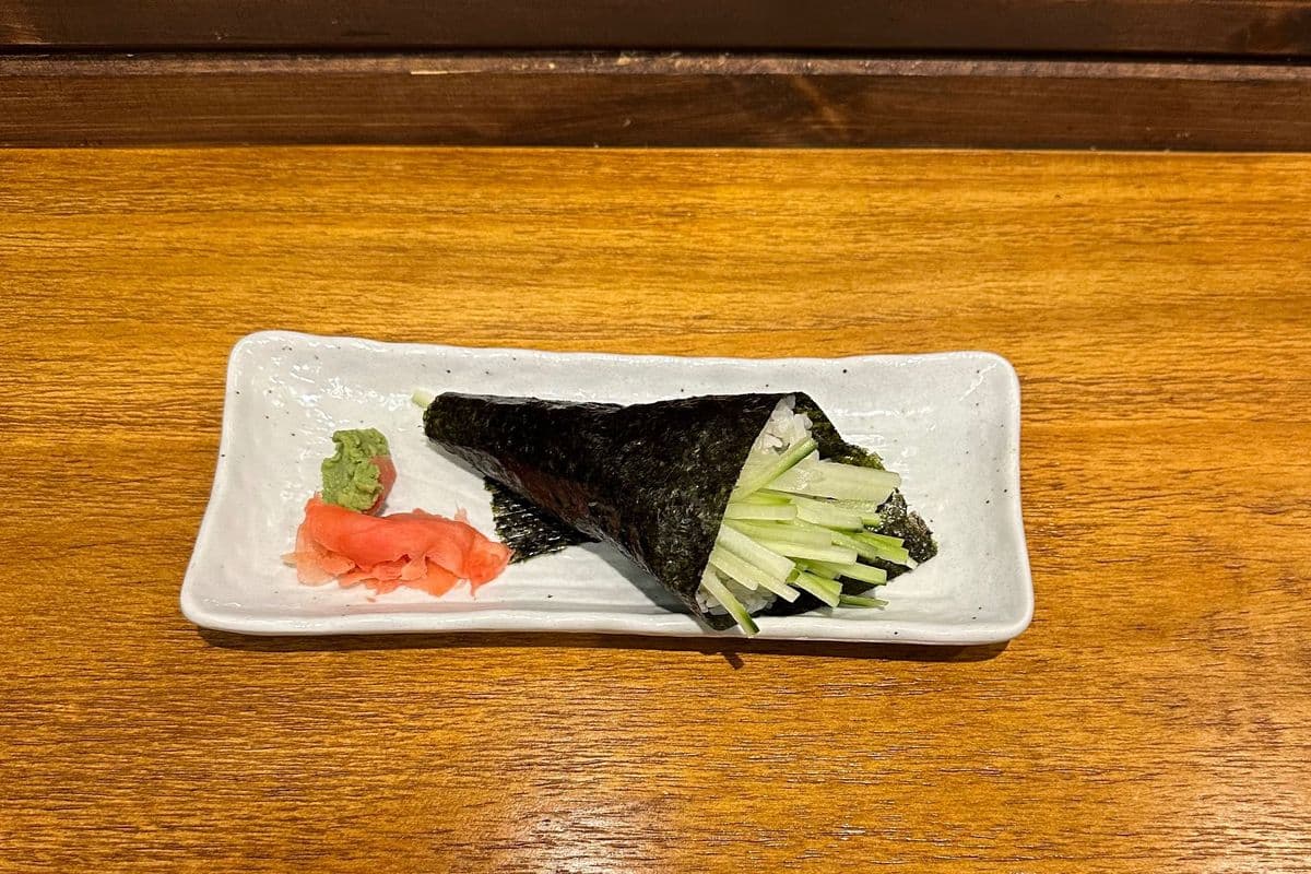 Cucumber Hand Roll (1 pc)