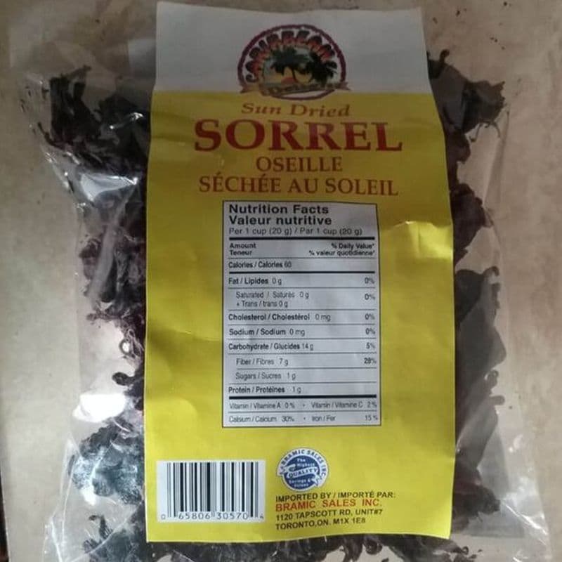 Caribbean Delight Sun Dried Sorrel (100 g)