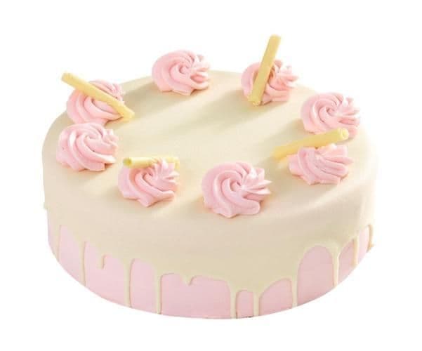 White Chocolate Raspberry Cake (E)