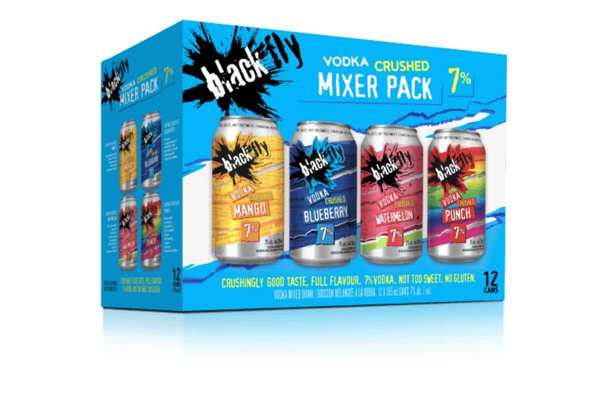 Black Fly Crushed Mixer (1 x 355 ml)