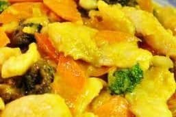 Cod Fish Curry 咖哩魚片
