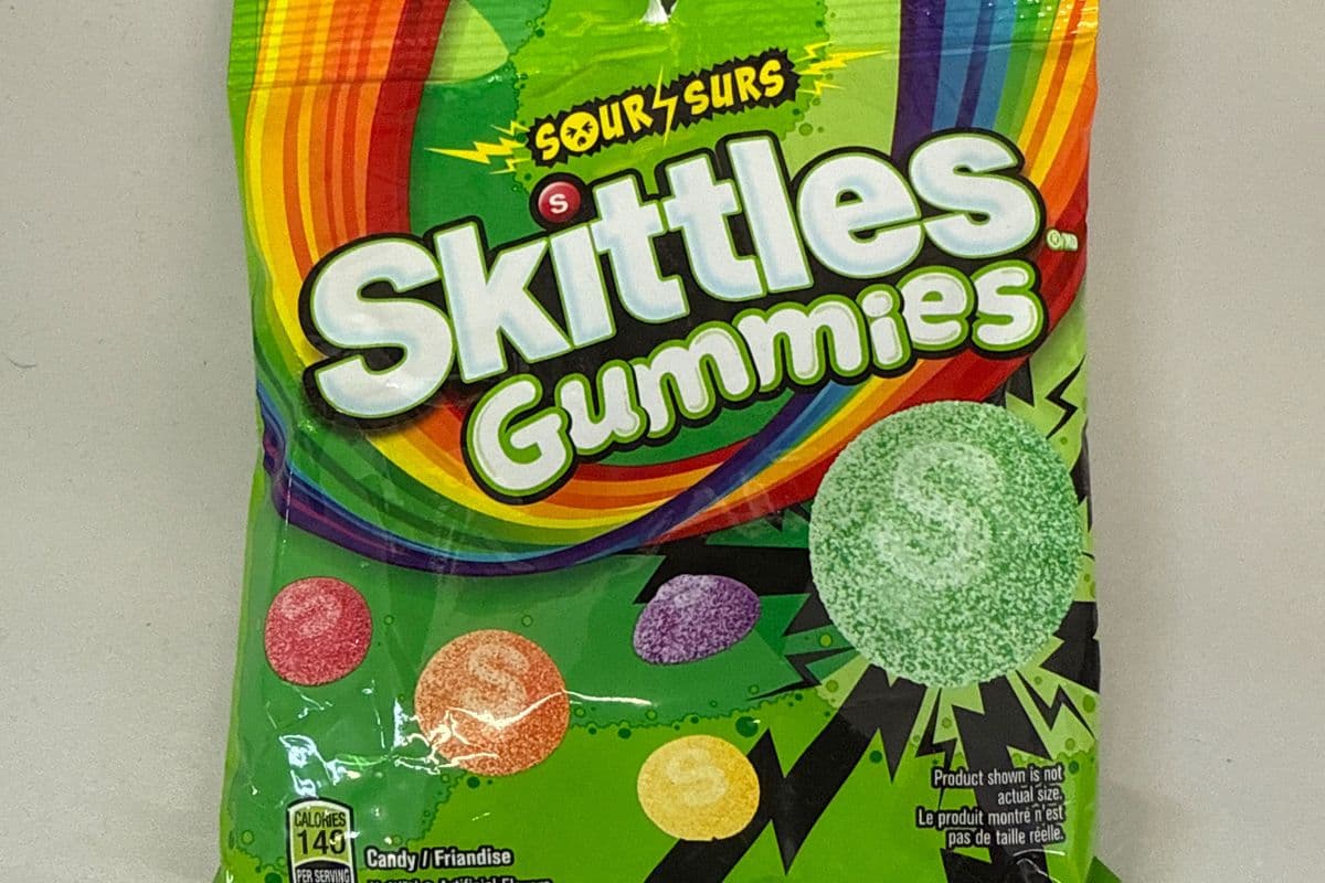 Skittles Sour gummies