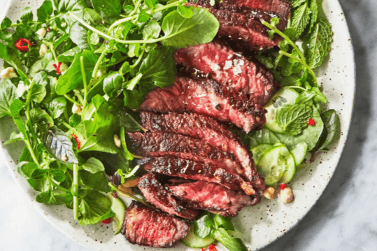 Steak Goat Cheese Salad