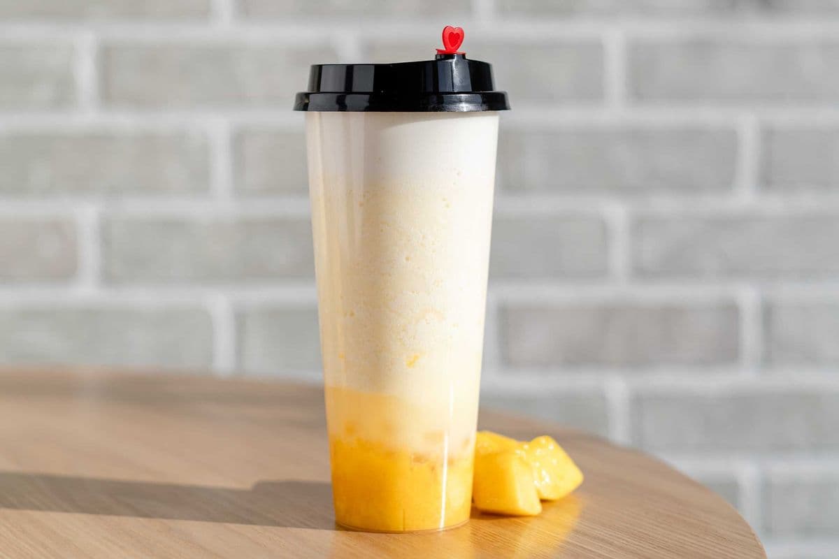 Mango Smoothie Macchiato