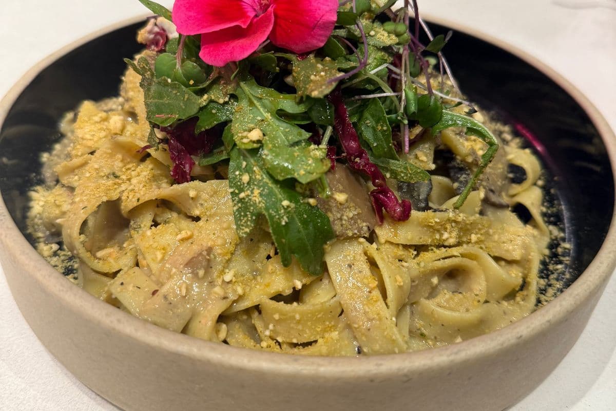 Fettuccine aux champignons / Fettuccine with Mushrooms