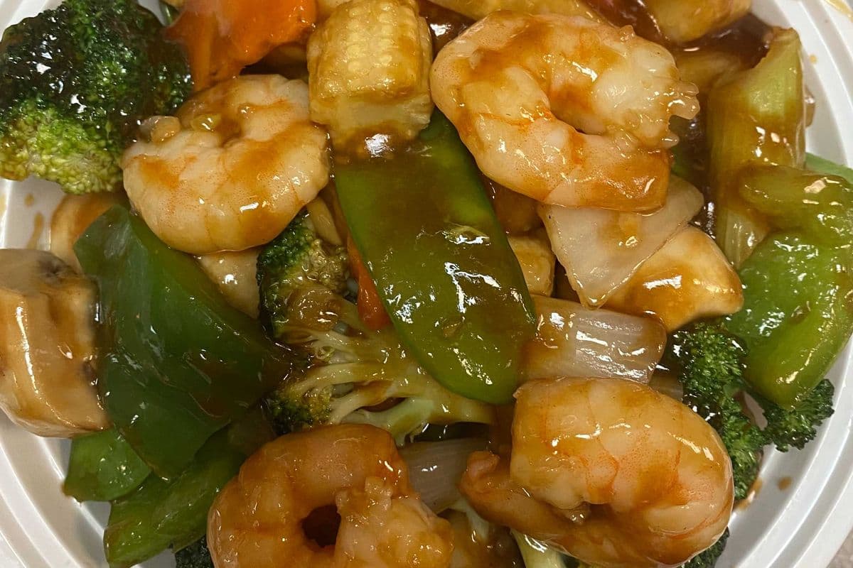 Shrimp with Mixed Vegetables