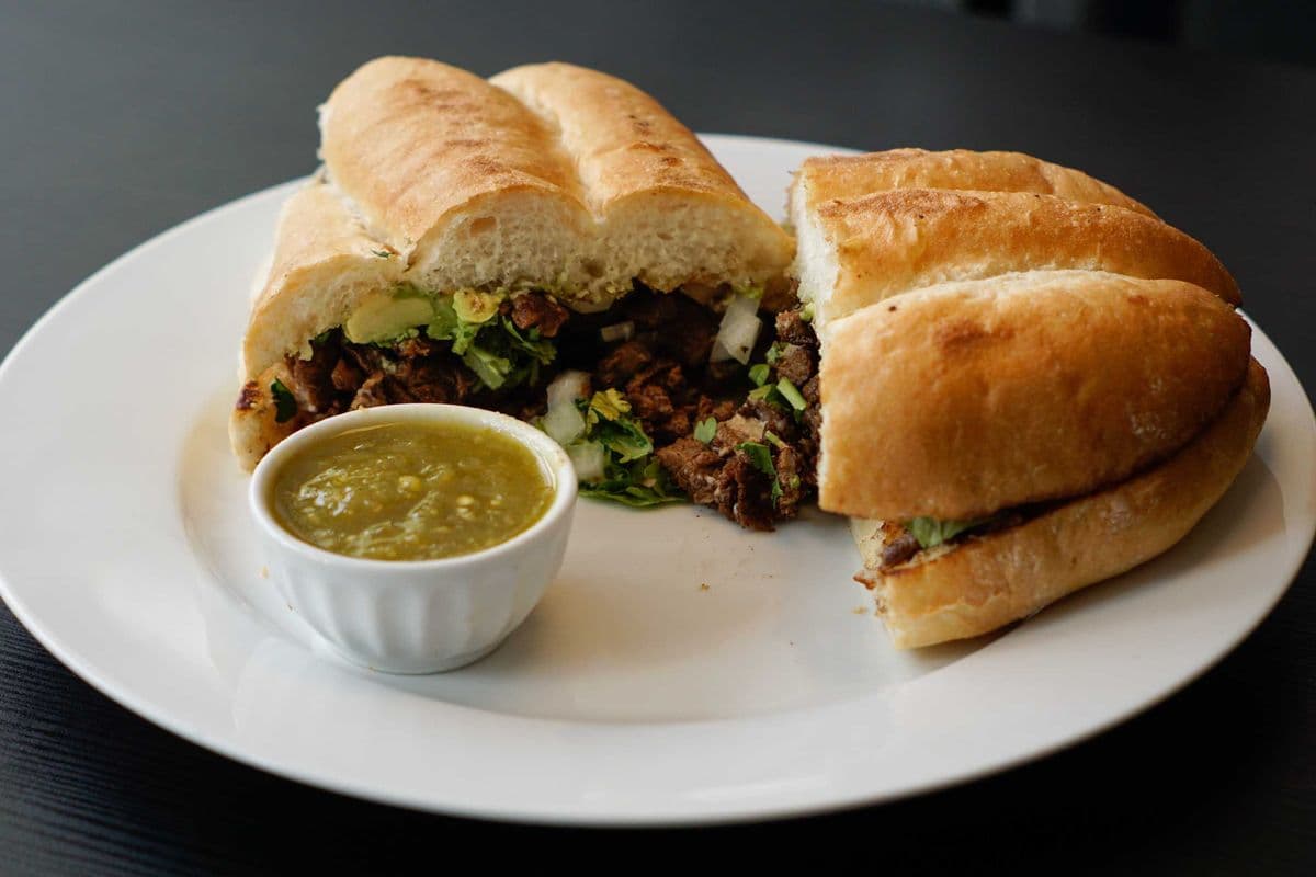 Torta Carne Asada (Grilled Beef)
