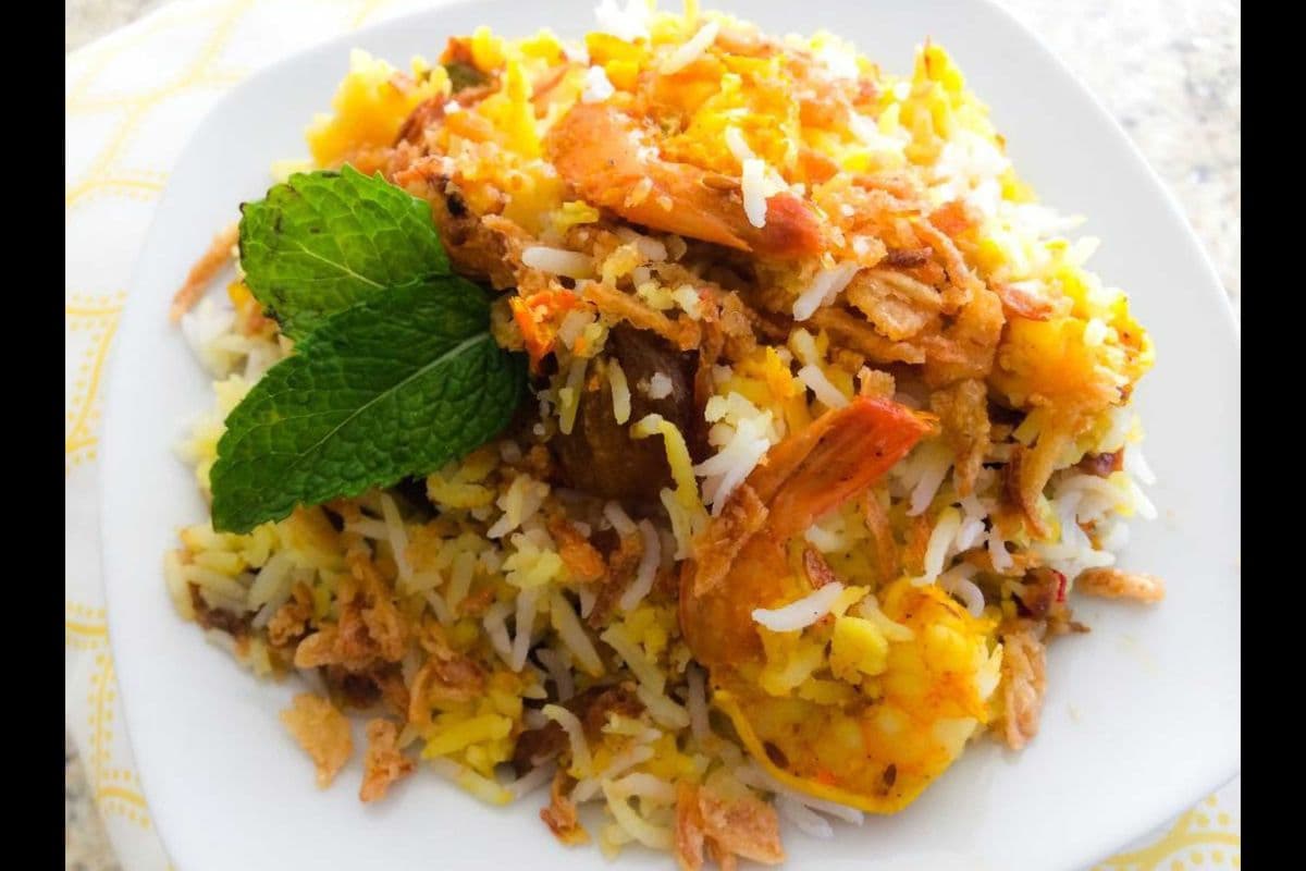 Shrimp Biriyani