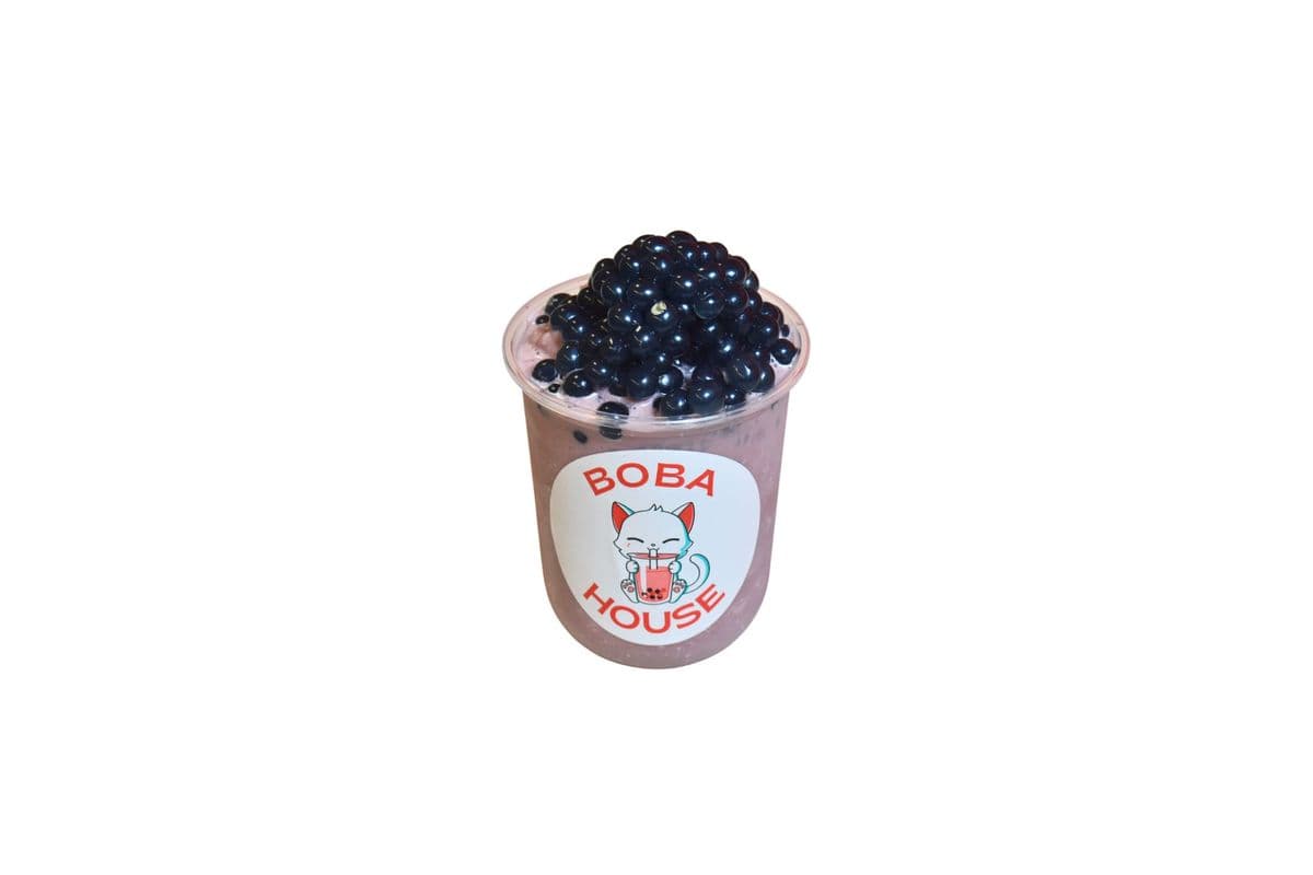 Blueberry Milk Slushie