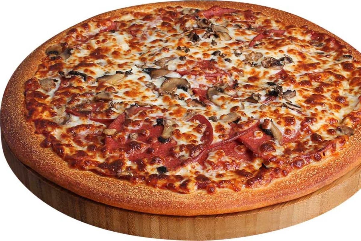 15" Pepperoni & Mushroom (First Pizza)