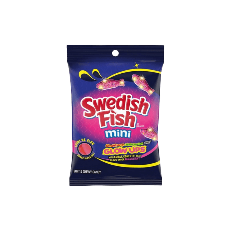 Swedish Fish Mini Glow Ups – Mexico (190g)
