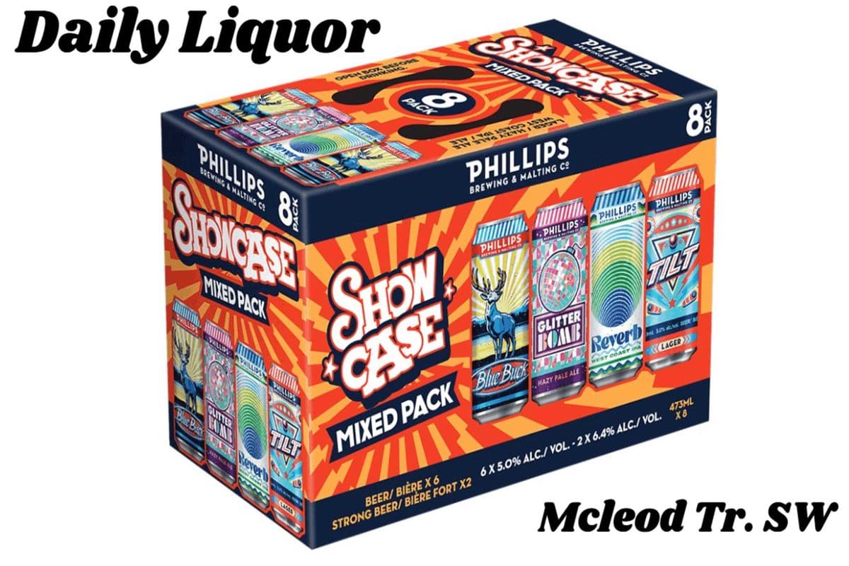 PHILLIPS SHOWCASE MIX 8 PKC (1 x 8 CANS)