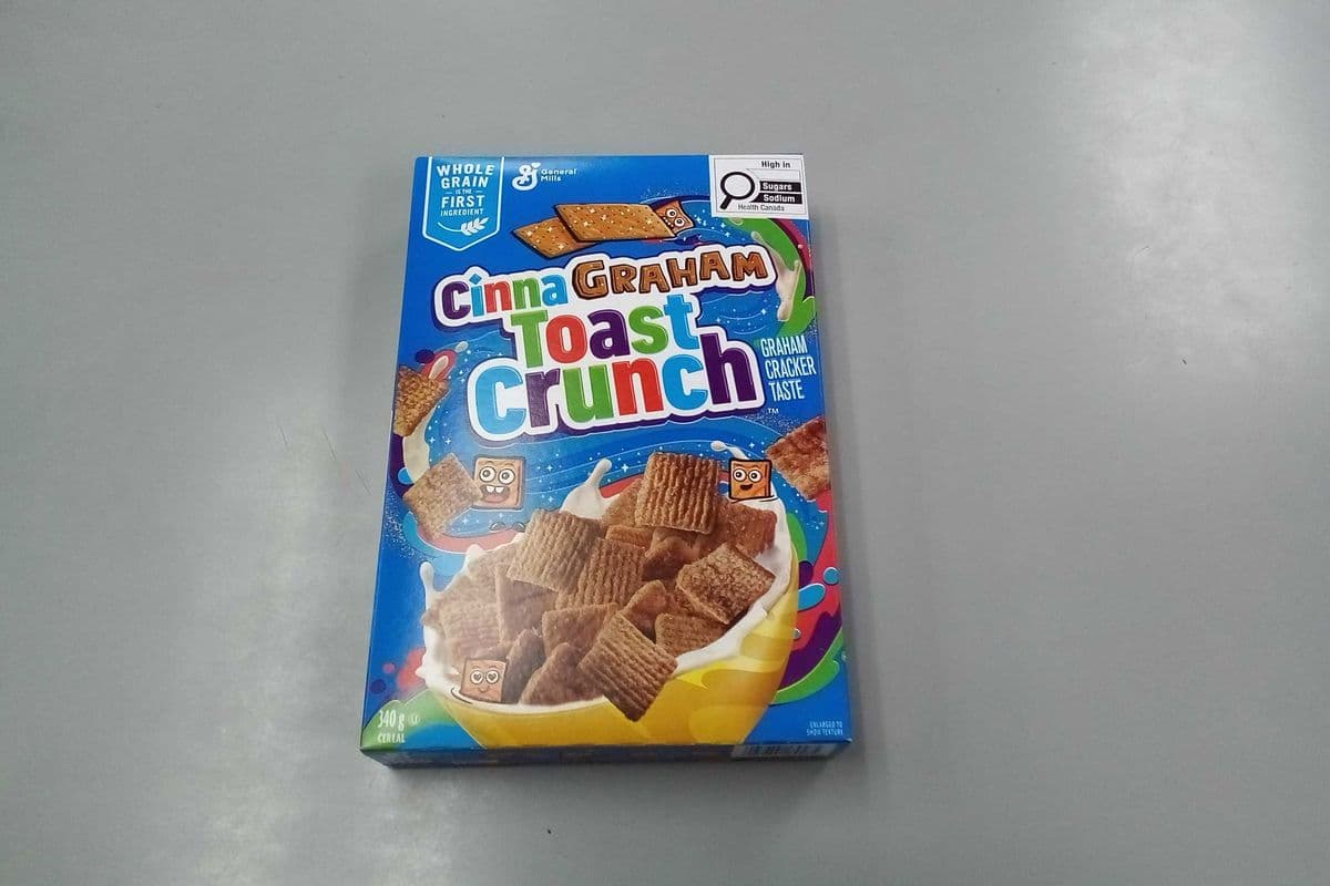 Wholegrain Cinna Graham toast crunch (340g)