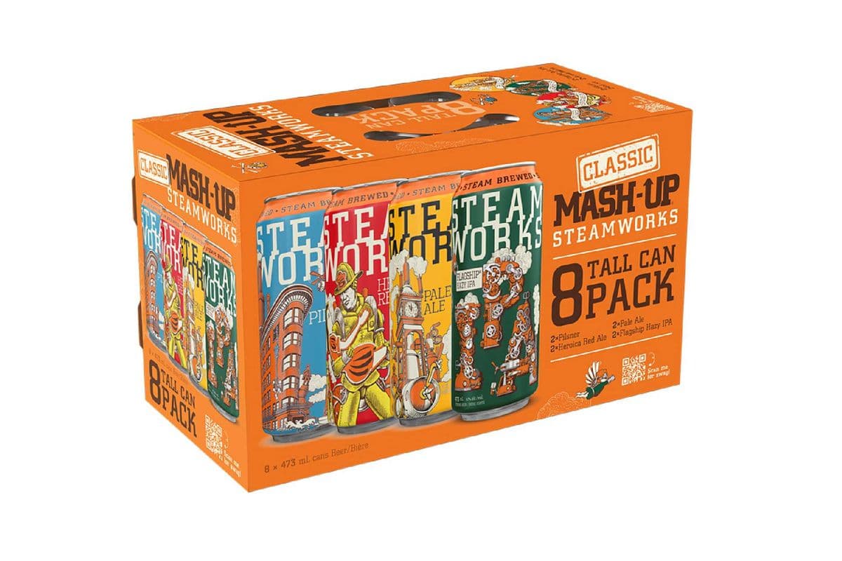 Steamworks Mash Up Mix Pack (8 x 473ml)