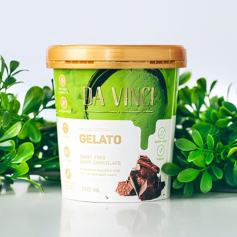 Da Vinci Dark Chocolate Gelato 