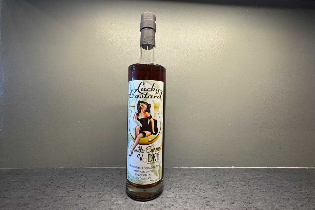 Lucky Bastard Vanilla Espresso Vodka Bottle (1 x 750ml)