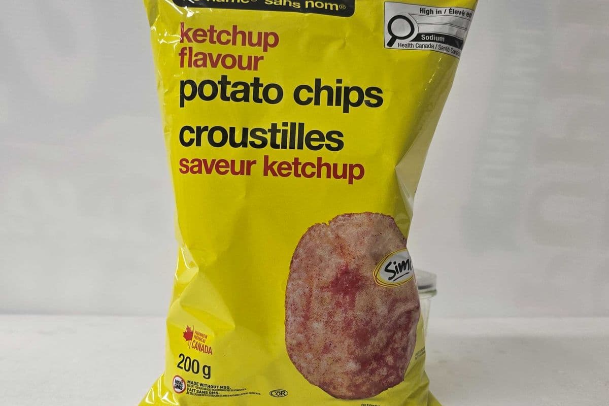 No name ketchup flavour potato chips 200g (200g)
