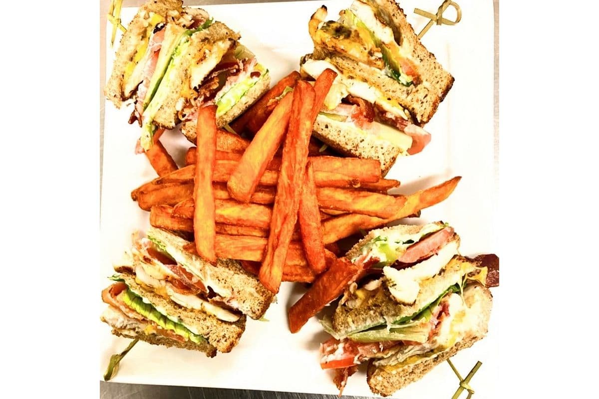 Club Sandwich on a 12-Grain Bread