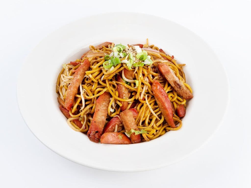 Pork Sausage Fried Noodle