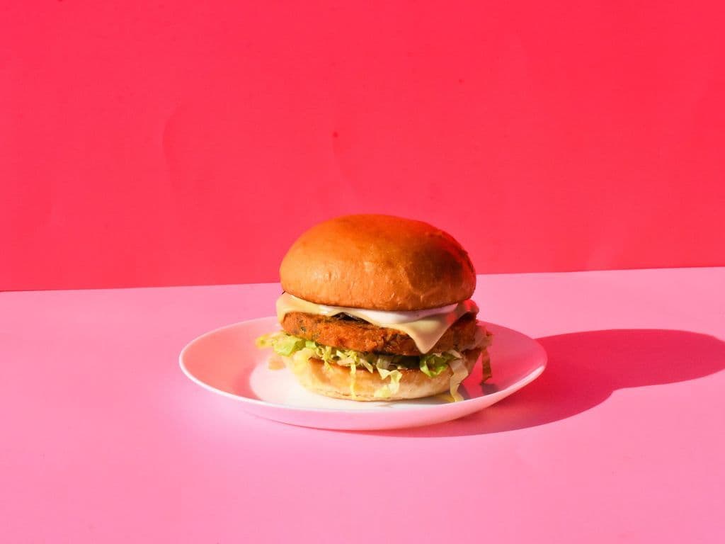 Mushroom Swiss Burger