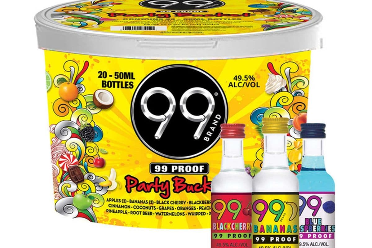 99 PARTY BUCKET-20 SHOTS-99 PROOF (20 x 20*50ML)