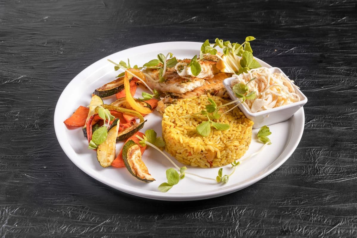 Grilled White Fish