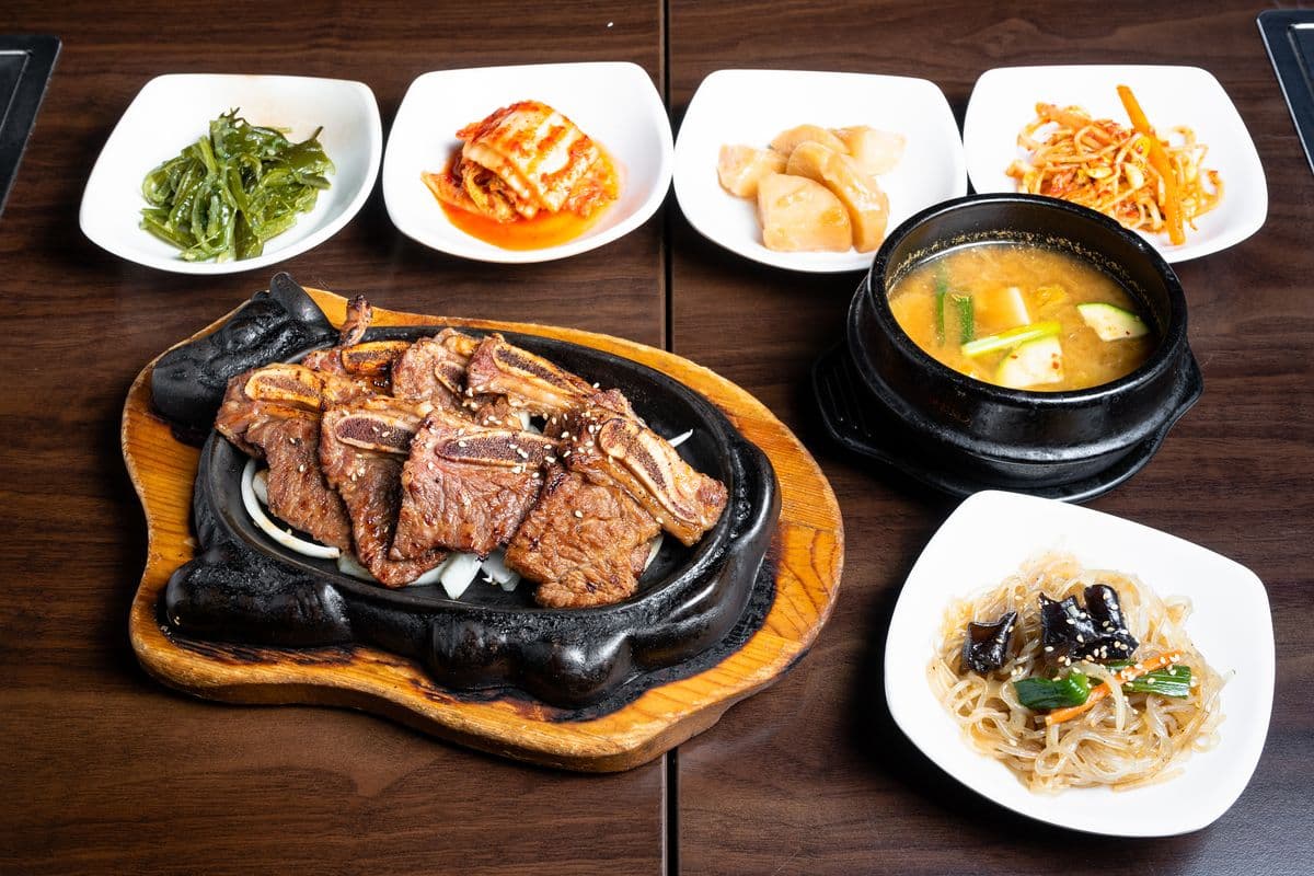 M16. Grilled Beef Short Ribs Meal