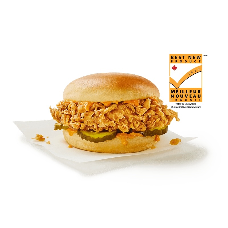 KFC Spicy Famous Chicken Sandwich