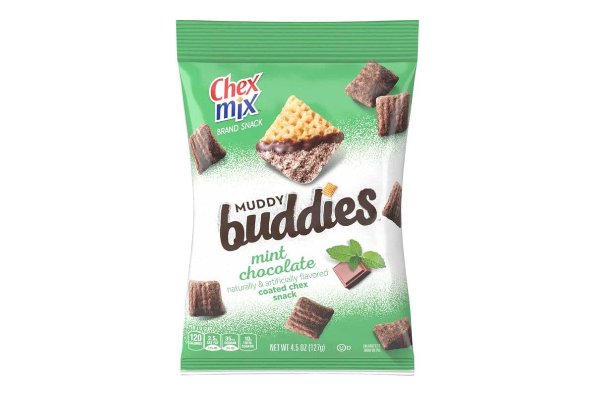 Muddy Buddies Mint Chocolate (127gm) (120 Cal)
