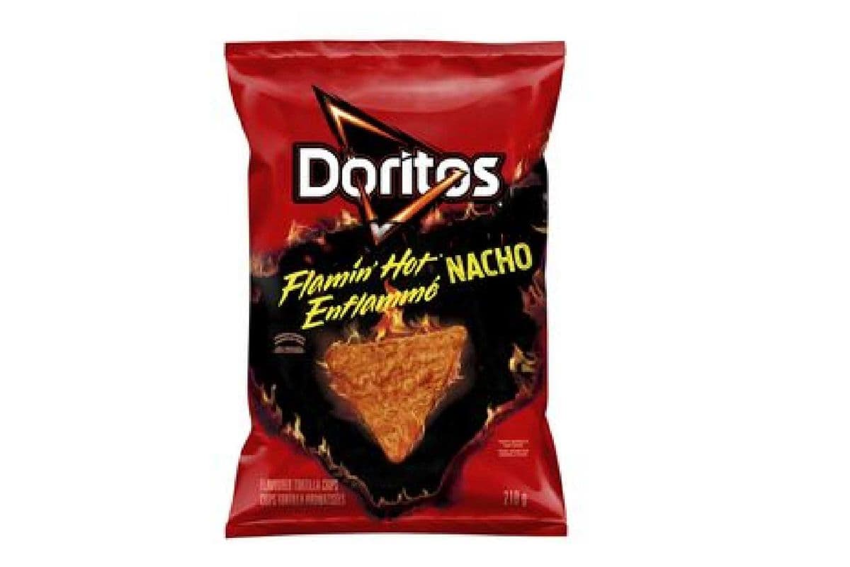 Doritos Flaming Hot Nacho Chips (210 g)
