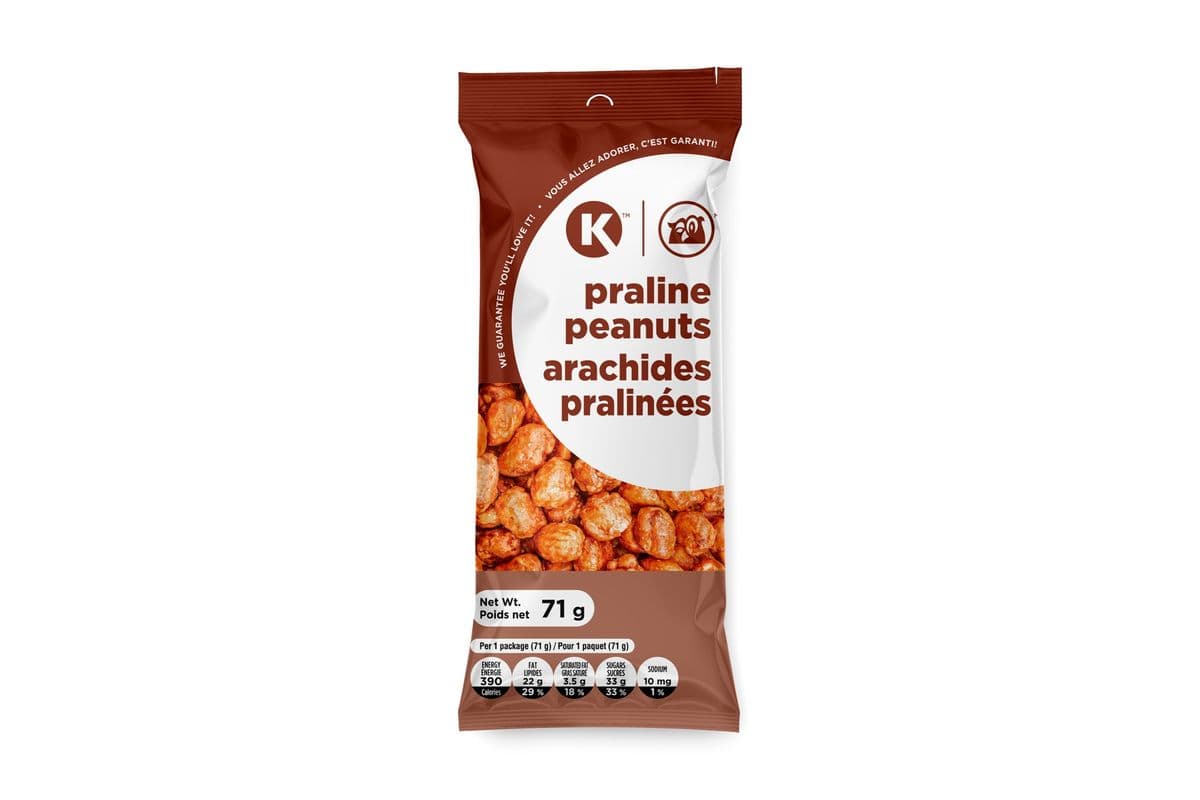 Circle K Praline Peanuts Tube (71 g)