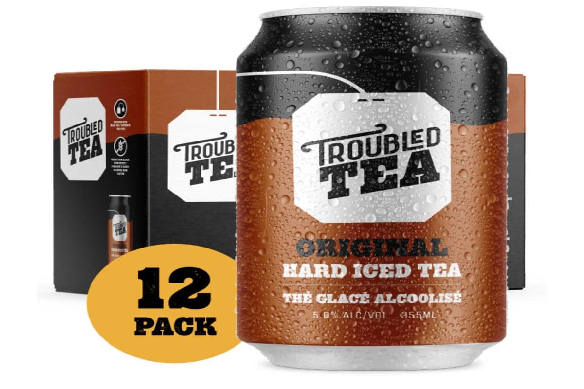 TROUBLED TEA HARD ICED TEA 12*355ML (12 x 12*355ML )