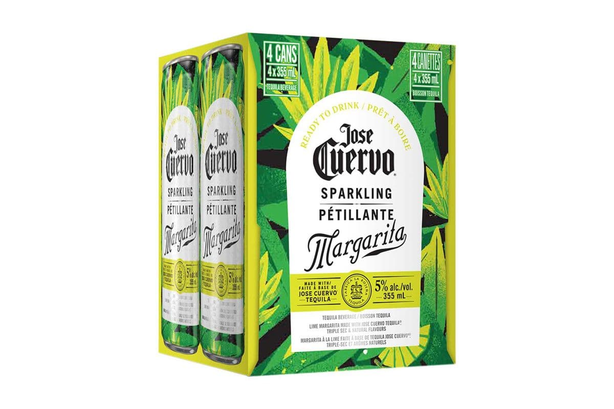 Jose Cuervo Lime Margarita Cooler (4 Cans) (4 x 355ml)