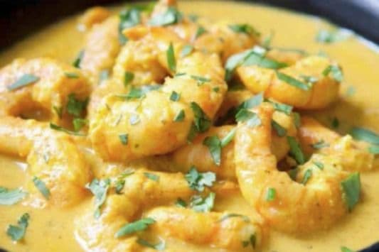 Crevettes Korma