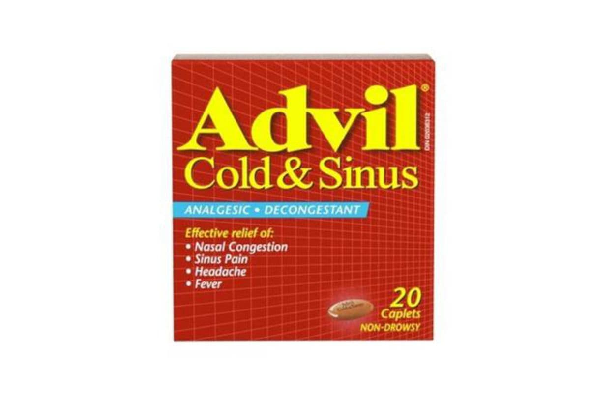 Advil Cold & Sinus 20 Caplets