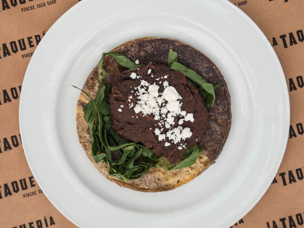 Taco Corn Enfrijolada