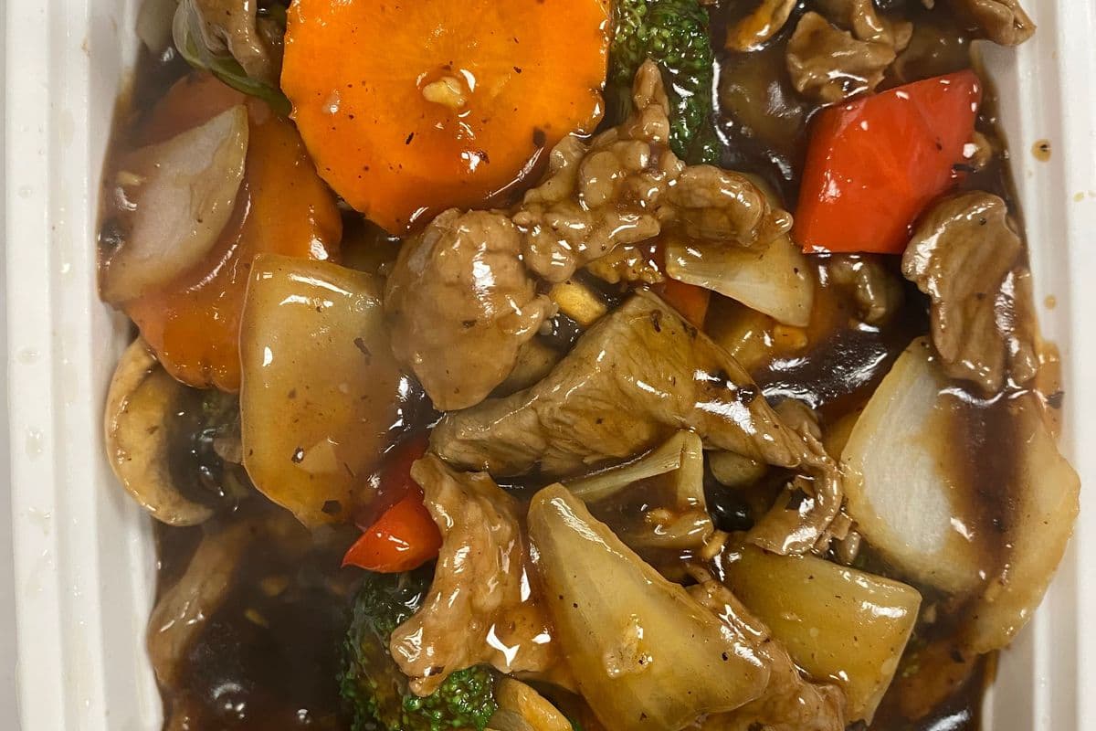 Beef Ho Fen in Black Bean Sauce