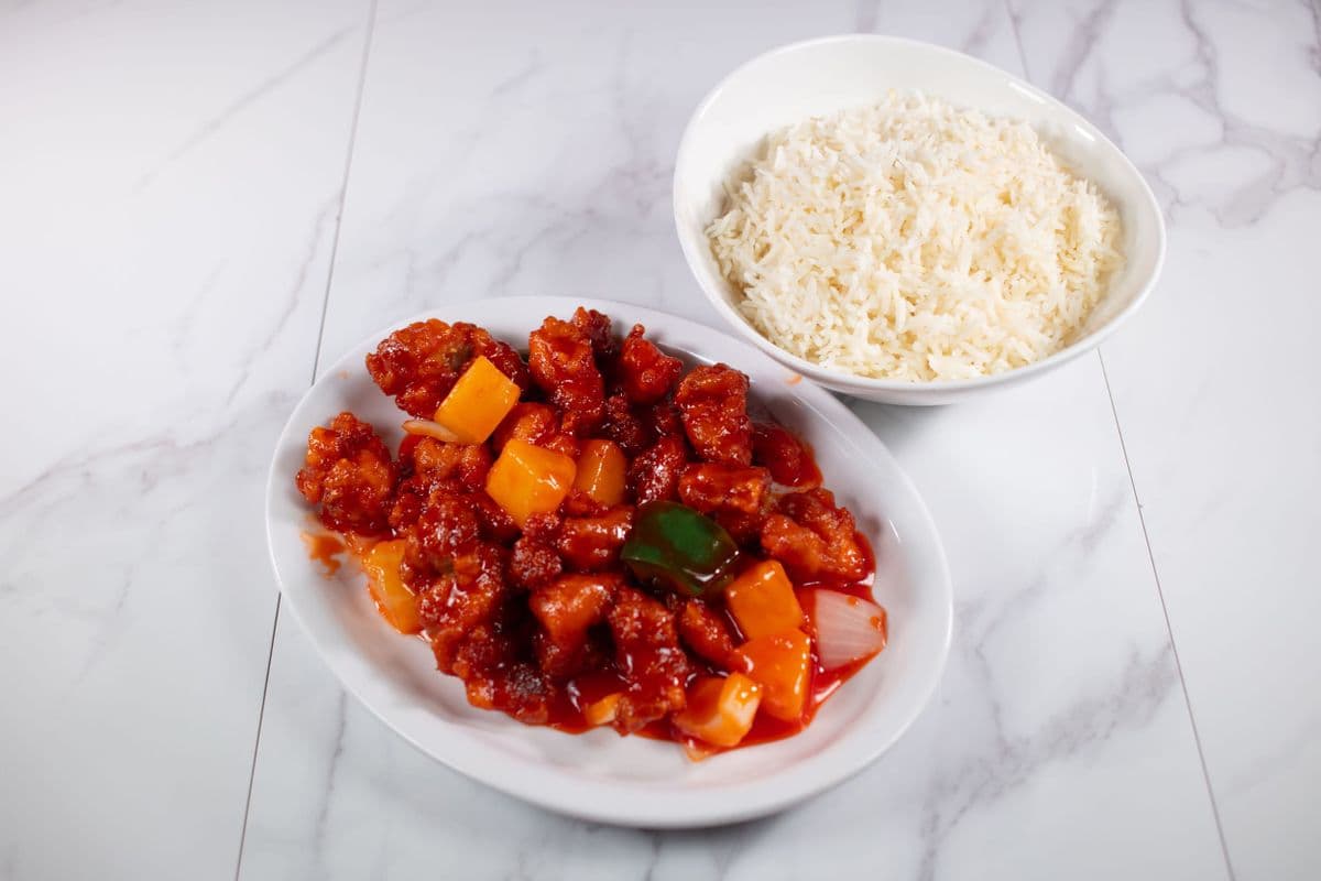 34. Sweet and Sour Chicken