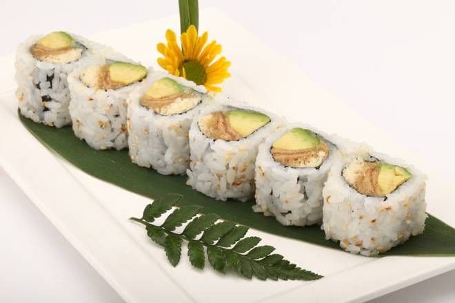 Crispy Avocado Bean Curd Pocket Roll