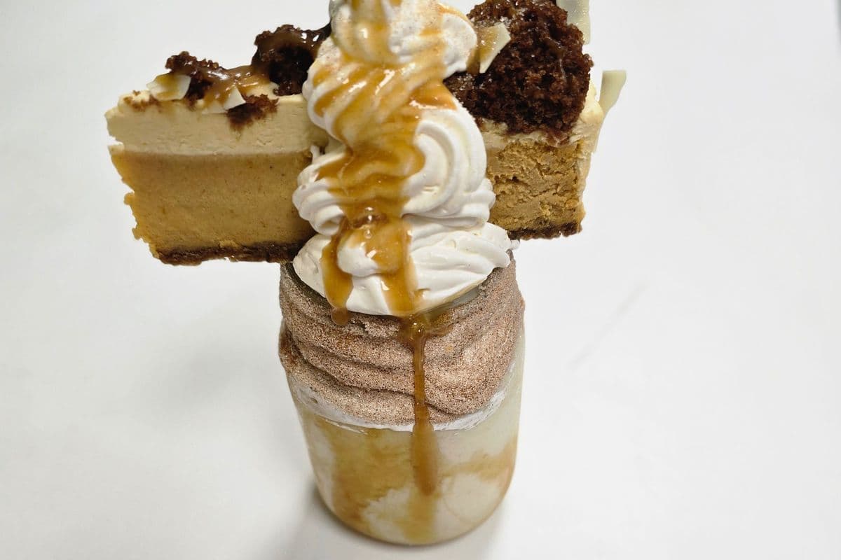 Harvest Pumpkin Cheesecake Freakshake