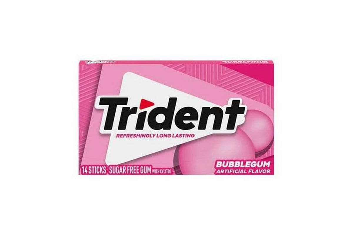 Trident Bubble Gum (14 pcs)