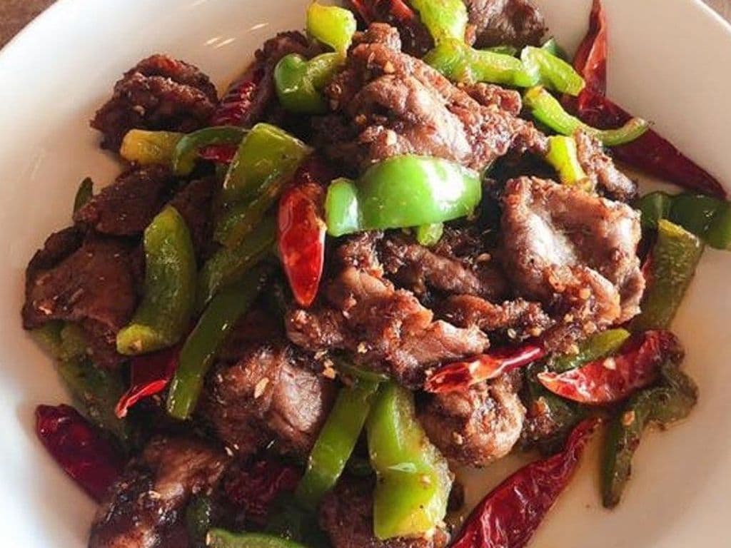 Spicy Beef Stir辣炒肥牛
