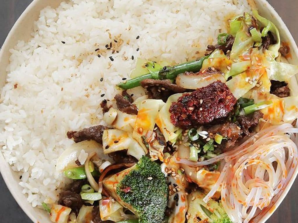SPICY K-BBQ BEEF JAPCHAE(M)