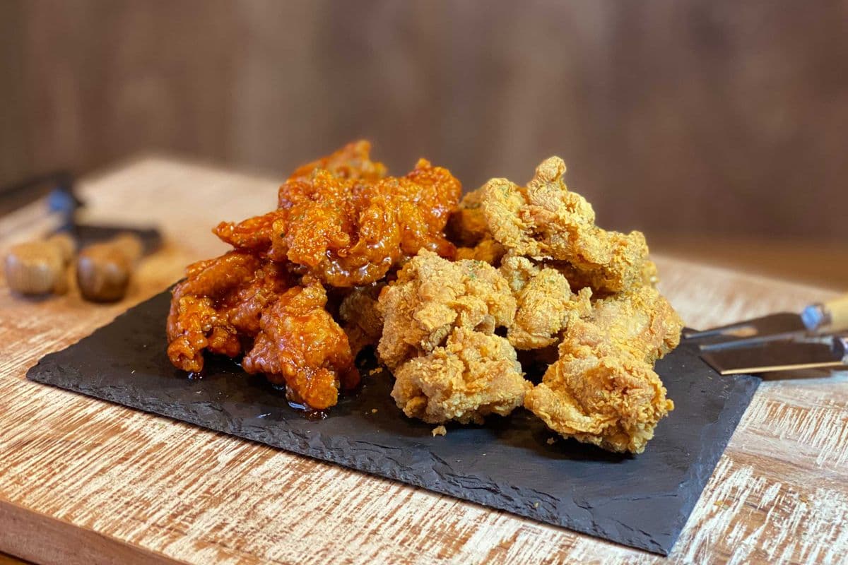 Half and Half Fried Chicken (Boneless)