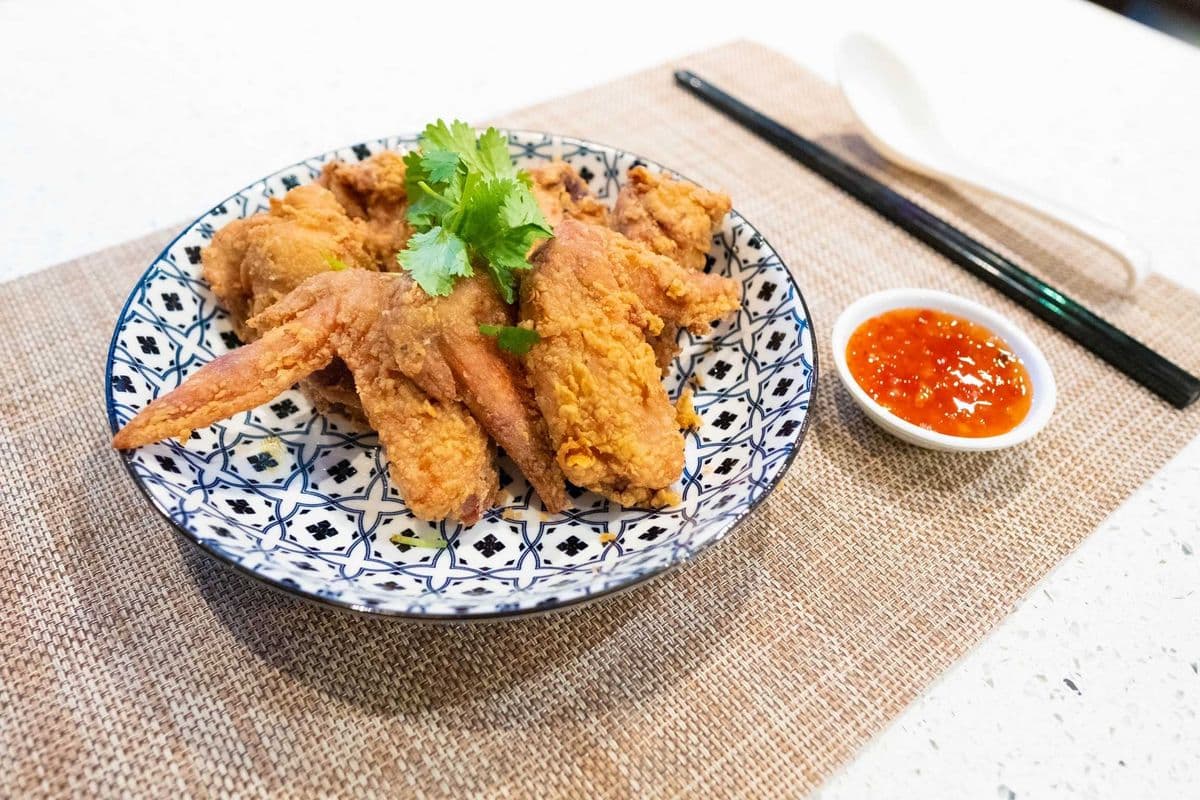 J. Deep-Fried Butter Chicken Wings