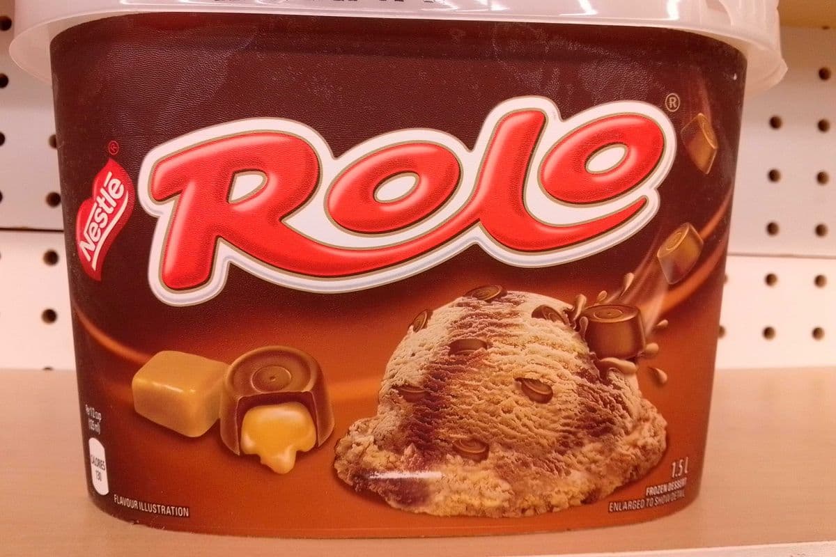 1.5 litter Rolo Ice cream Tub